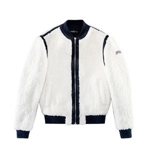 Giambattista Valli X H&M Shearling Bomber Jacket